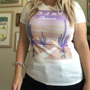 Lucky Brand Mojave Desert Cactus Tee